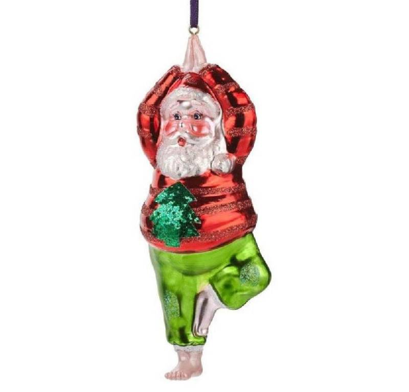 Giftcompany Christbaumschmuck Christbaumschmuck Yoga Santa Baum Haltung Giftcompany Christbaumschmuck Christbaumschmuck Yoga Santa Baum Haltung von Giftcompany