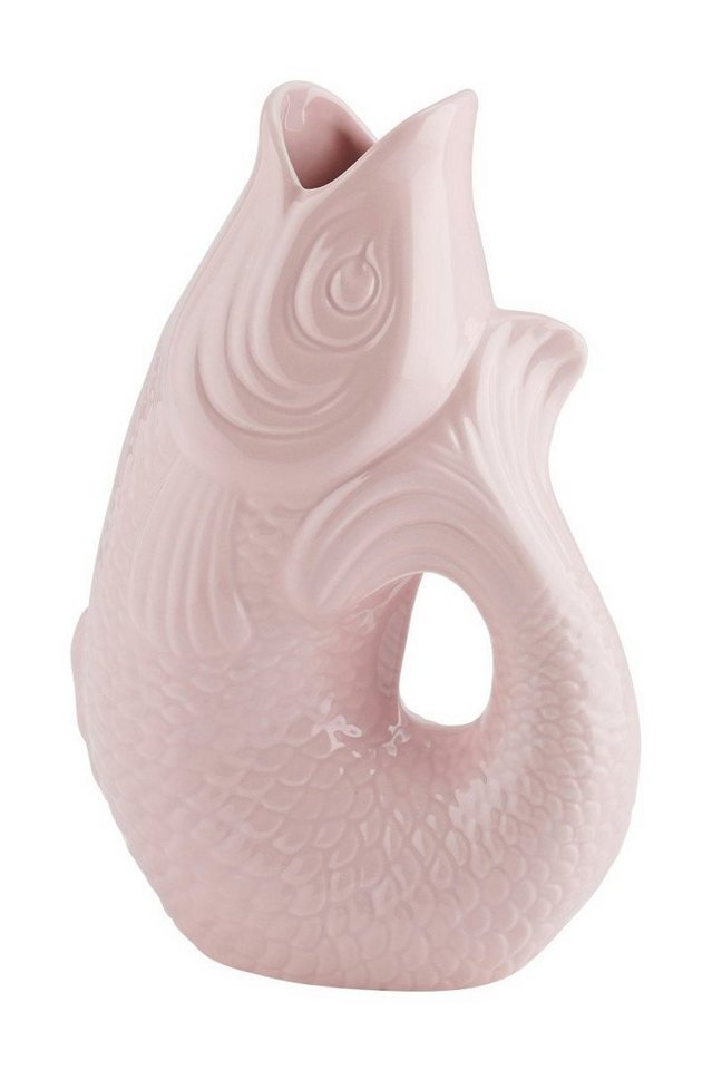 Giftcompany Dekovase Monsieur Carafon Vase / Karaffe Fisch L sea pink 2,7l (Vase / Karaffe) von Giftcompany