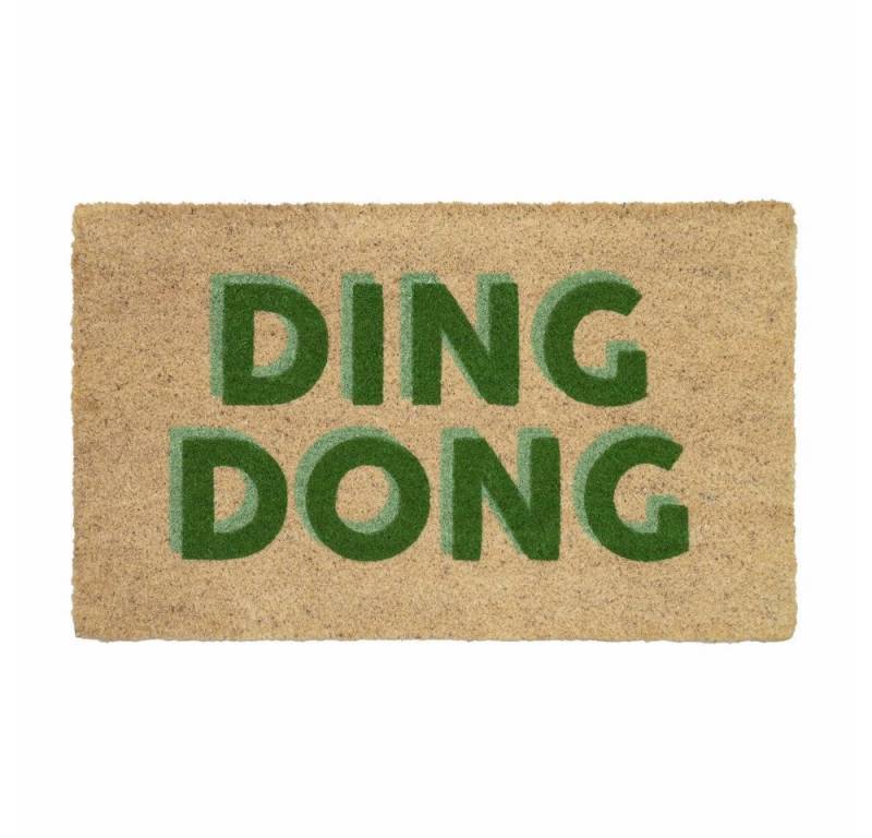 Giftcompany Fußmatte Ding Dong 45 x 75 cm, rechteckig Giftcompany Fußmatte Ding Dong 45 x 75 cm, rechteckig von Giftcompany