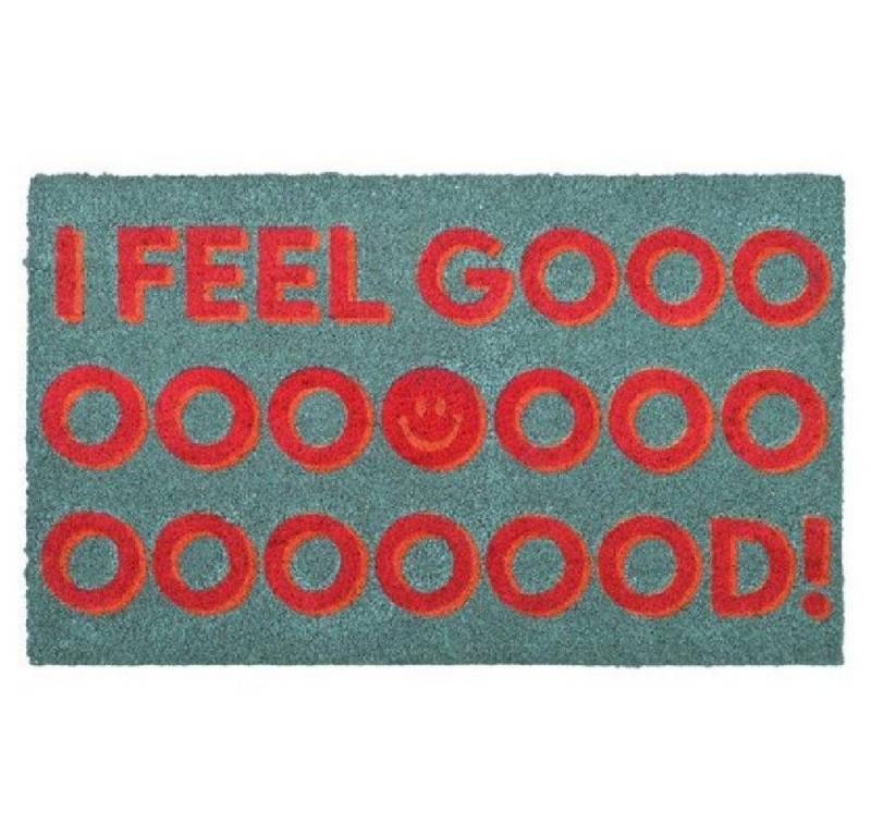 Giftcompany Fußmatte Fußmatte aus Kokosfasern I Feel Good (75x45cm) von Giftcompany