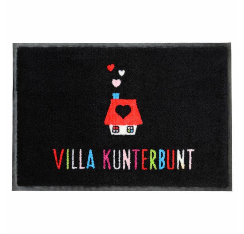 Giftcompany Fußmatte Washables Villa Kunterbunt 75 x 50 cm, rechteckig, waschbar Giftcompany Fußmatte Washables Villa Kunterbunt 75 x 50 cm, rechteckig, waschbar von Giftcompany