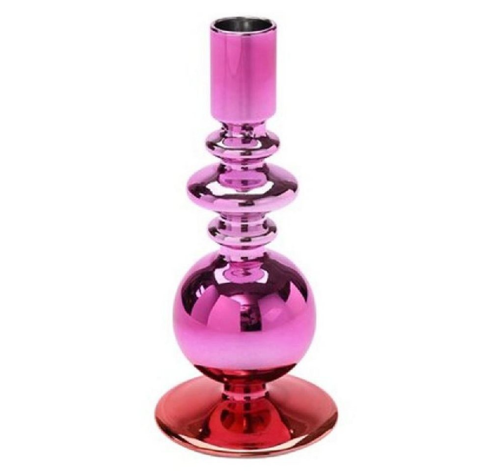 Giftcompany Kerzenhalter Kerzenständer Shanghai Rot Pink (17,3cm) von Giftcompany
