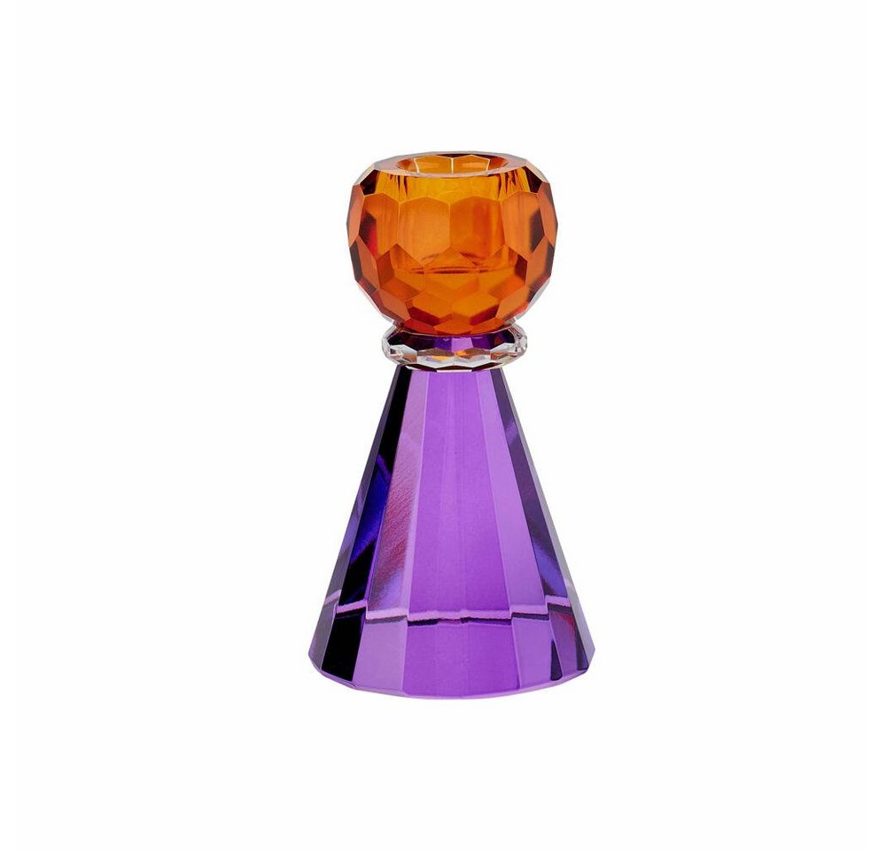 Giftcompany Kerzenhalter Sari Konus Orange, Lila, 11.5 cm von Giftcompany