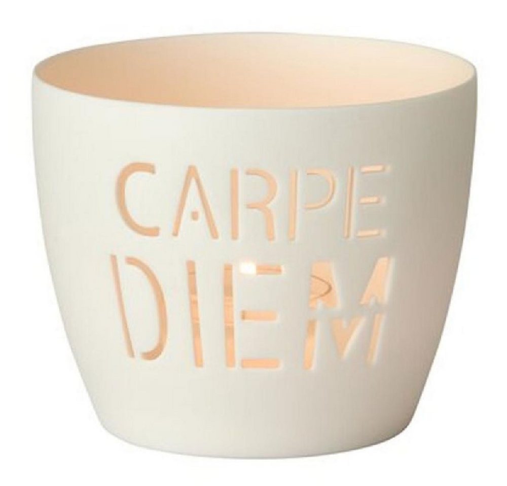 Giftcompany Kerzenhalter Windlicht Agra Carpe Diem Porzellan Giftcompany Kerzenhalter Windlicht Agra Carpe Diem Porzellan von Giftcompany