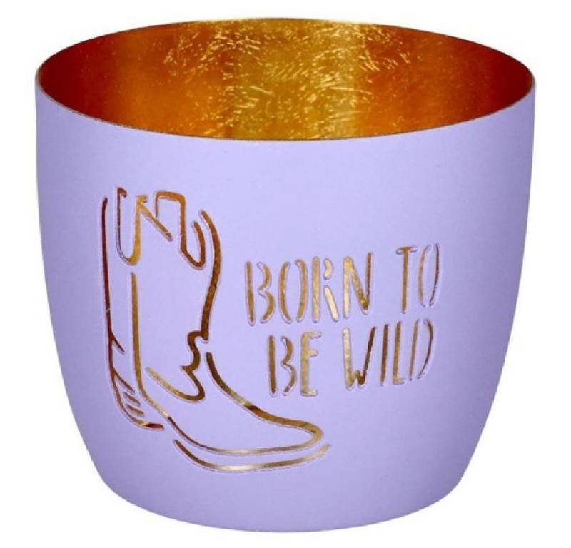 Giftcompany Kerzenhalter Windlicht Madras Born to be Wild von Giftcompany