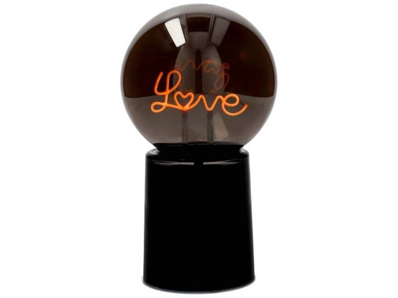 Giftcompany LED-Dekofigur Glowmance LED-Leuchtkugel Neonlicht Love schwarz 21cm Giftcompany LED-Dekofigur Glowmance LED-Leuchtkugel Neonlicht Love schwarz 21cm von Giftcompany