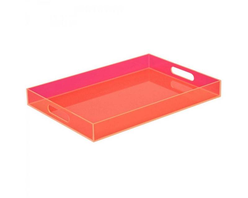 Giftcompany Tablett Acryl Tablett Tokio Neon Orange Giftcompany Tablett Acryl Tablett Tokio Neon Orange von Giftcompany