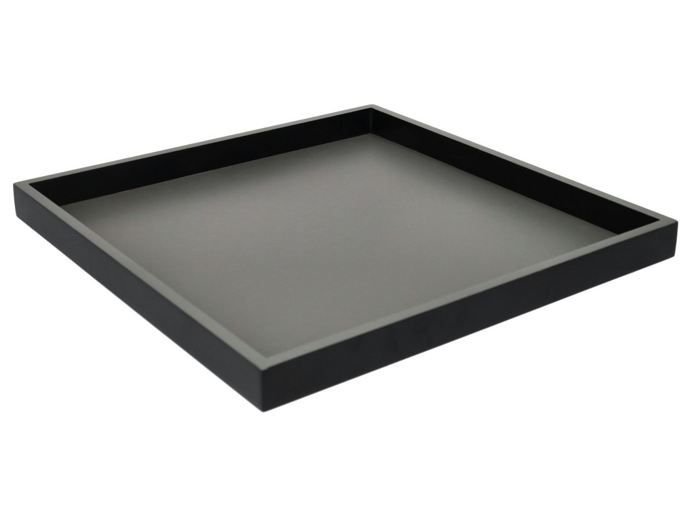 Giftcompany Tablett Neo Tablett quadratisch schwarz 32cm, Holzfaserplatte Giftcompany Tablett Neo Tablett quadratisch schwarz 32cm, Holzfaserplatte von Giftcompany