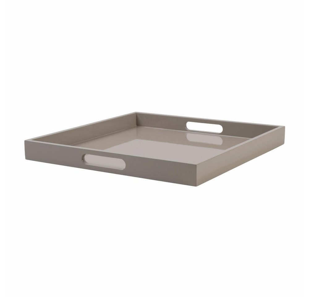 Giftcompany Tablett Spa M Sandstone 40 x 40 cm, MDF von Giftcompany
