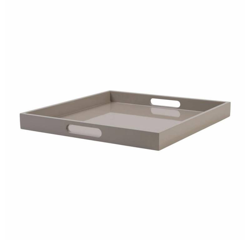 Giftcompany Tablett Spa M Sandstone 40 x 40 cm, MDF von Giftcompany