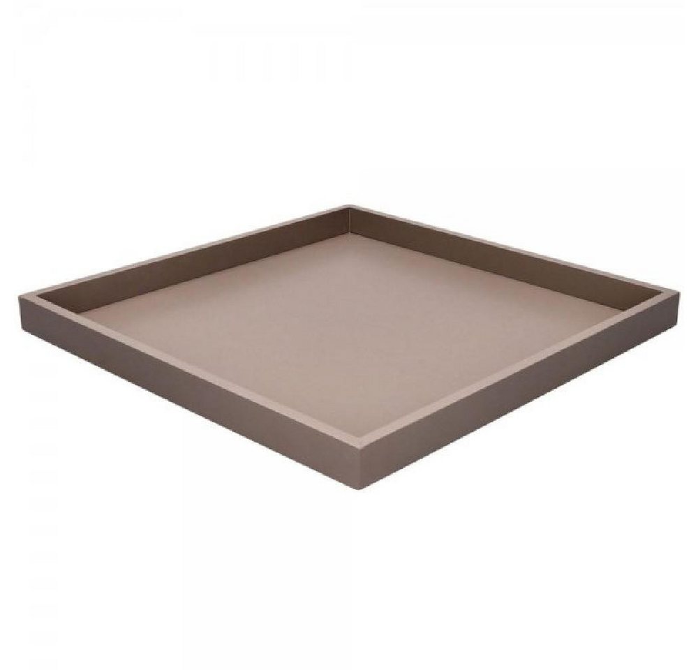 Giftcompany Tablett Tablett Neo Quadratisch Sandstone Grau (32x32cm) von Giftcompany