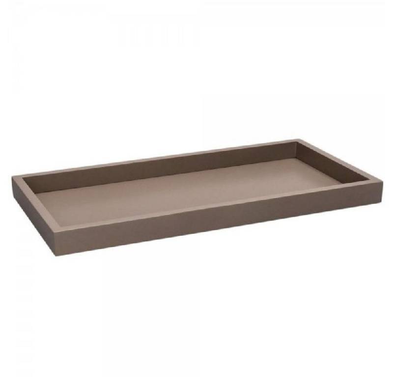 Giftcompany Tablett Tablett Neo Rechteckig Sandstone Grau (30x15cm) von Giftcompany