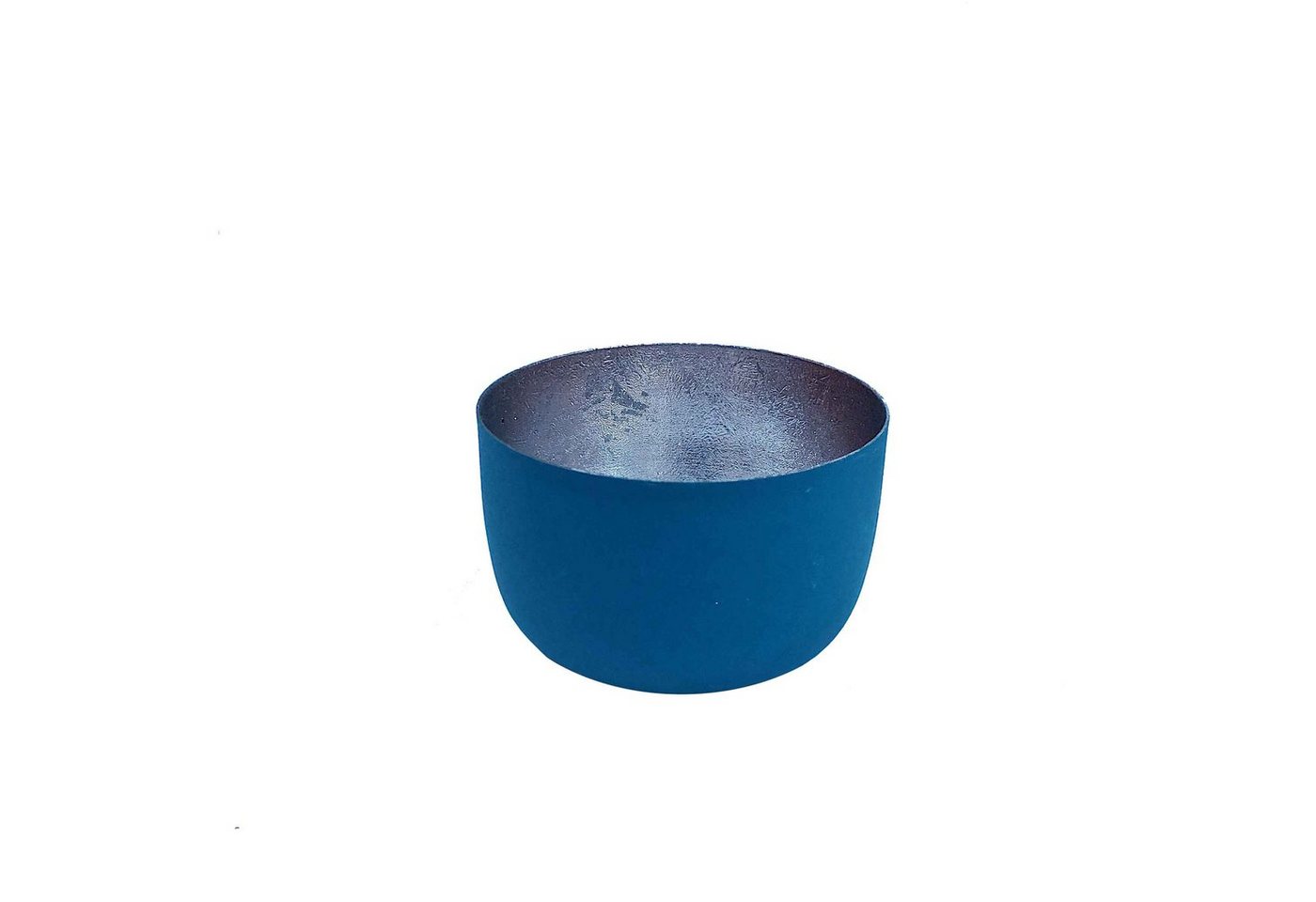 Giftcompany Teelichthalter, Teelichthalter Madras S windsor blue/rosegold von Giftcompany