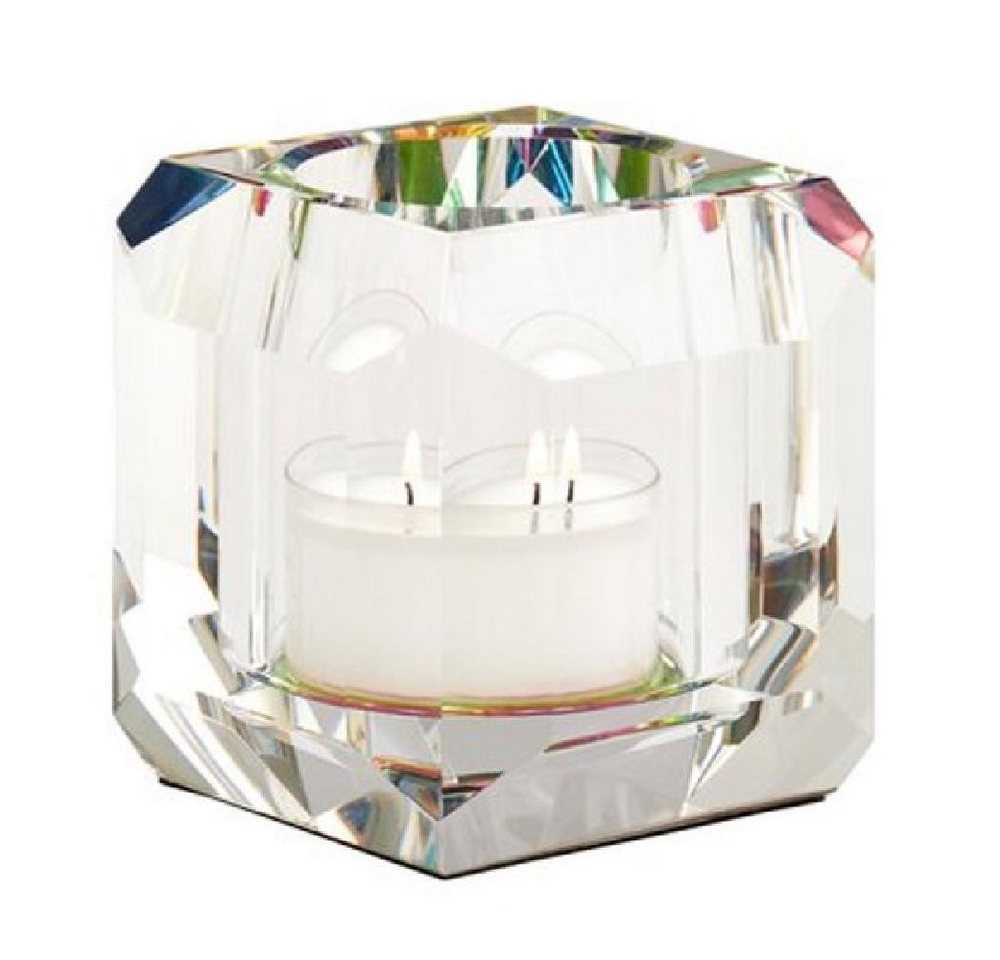 Giftcompany Windlicht Kerzenhalter Dioptrics Quadratisch Klar (8cm) von Giftcompany
