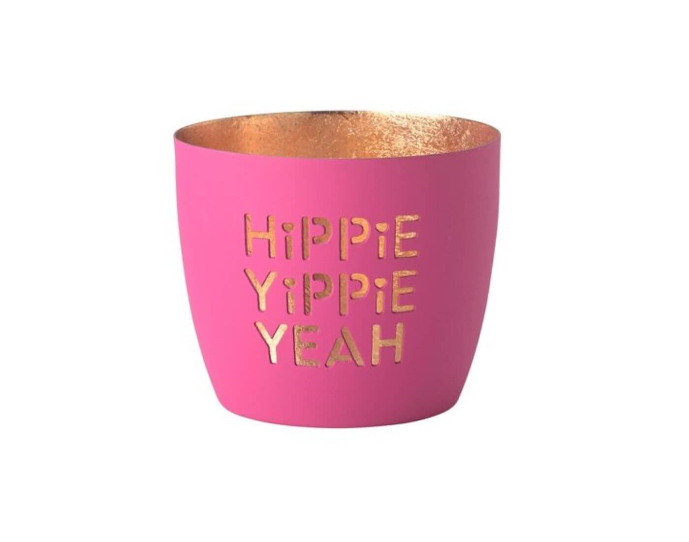Giftcompany Windlicht MADRAS, WINDLICHT, M, HIPPIE YIPPIE YEAH, NEON PURPLE/GOLD Giftcompany Windlicht MADRAS, WINDLICHT, M, HIPPIE YIPPIE YEAH, NEON PURPLE/GOLD von Giftcompany
