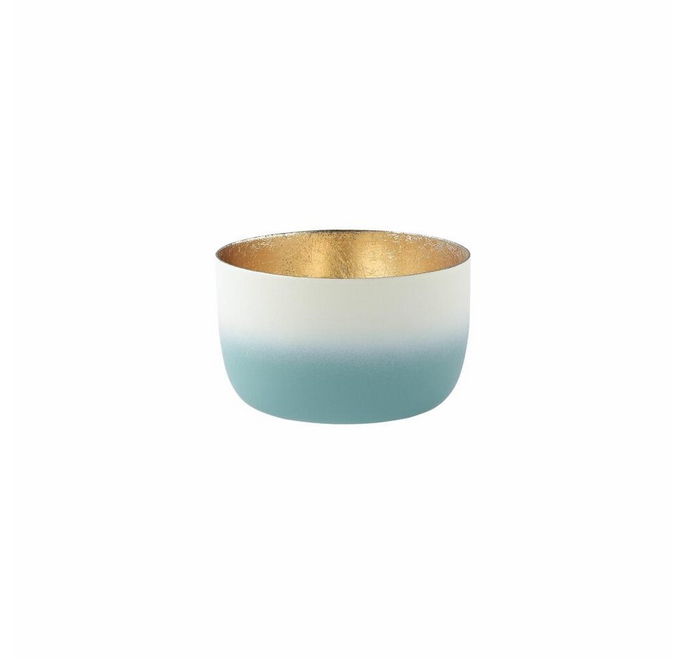 Giftcompany Windlicht Madras S Powder Blue / Weiß / Gold Giftcompany Windlicht Madras S Powder Blue / Weiß / Gold von Giftcompany