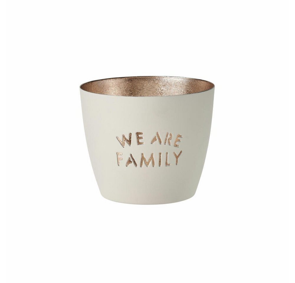 Giftcompany Windlicht Madras We are family M von Giftcompany