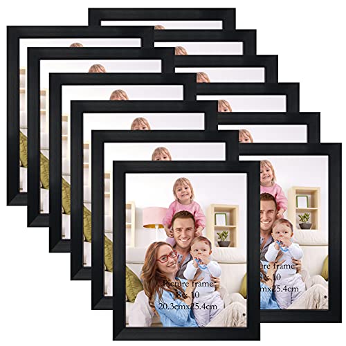 Giftgarden Bilderrahmen, 20,3 x 25,4 cm, Schwarz, 20,3 x 25,4 cm, 12 Stück Giftgarden Bilderrahmen, 20,3 x 25,4 cm, Schwarz, 20,3 x 25,4 cm, 12 Stück von Giftgarden