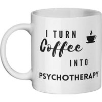 Psychotherapeut Geschenk ~ Tasse Ich Drehe Kaffee in Psychotherapie Danke von GiftoramaStudio