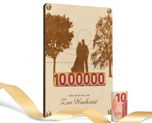 Giftota Geldgeschenk Hochzeit Erste Million für Brautpaar - Hochzeitsgeschenk Geld - Zur Hochzeit Alles Liebe Giftota Geldgeschenk Hochzeit Erste Million für Brautpaar - Hochzeitsgeschenk Geld - Zur Hochzeit Alles Liebe von Giftota