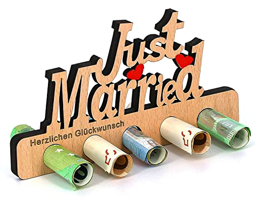 Giftota - Originelle Geburtstag Geldgeschenk Holz - Geldgeschenk für Just Married - Brautpaare Geschenk - Geschenke aus Holz - Geschenke für Freunde, Familie, Liebhaber Giftota - Originelle Geburtstag Geldgeschenk Holz - Geldgeschenk für Just Married - Brautpaare Geschenk - Geschenke aus Holz - Geschenke für Freunde, Familie, Liebhaber von Giftota