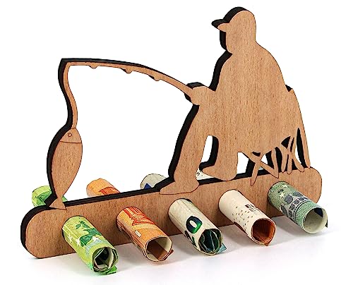 Giftota - Originelle Geburtstag Geldgeschenk Holz - Geldgeschenk für Angler - Geschenkidee Angler - Angeln Geschenke aus Holz - Geschenke für Freunde, Familie Giftota - Originelle Geburtstag Geldgeschenk Holz - Geldgeschenk für Angler - Geschenkidee Angler - Angeln Geschenke aus Holz - Geschenke für Freunde, Familie von Giftota