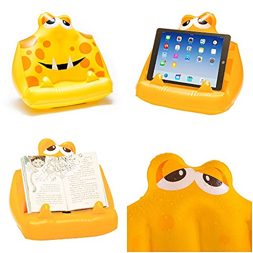 Gifts for Readers & Writers iPad-Ständer für Kinder, kuscheliger Tablet-Ständer & Buchhalter, Lesekissen für Schlafenszeit-Abenteuer, Tablet-Kissen, lustiges Geschenk für Leser und Buchliebhaber von Gifts for Readers & Writers