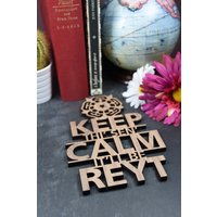 Yorkshire Dialekt Zeichen. Unter Dem Motto Keep Thi Sen Calm, Es Wird Reyt Sein. Perfekt Für Stolze Männer Oder Frauen. Yorkshire-Stolz von GiftsAllMappedOut