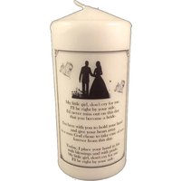 Hochzeits-Gedicht-Abwesenheits-Kerzen-Denkmal Vom Vater Der Braut Zur Tochter An Ihrem Hochzeitstag Hochzeits-Gedicht-Abwesenheits-Kerzen-Denkmal Vom Vater Der Braut Zur Tochter An Ihrem Hochzeitstag von GiftsByBernadette