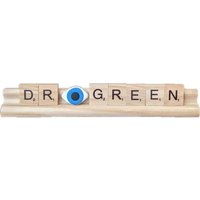Personalisierte Augendoktor Scrabble Fliesen Namensschilder | Doktor Geschenk Individuelles Für Arzt, Augenoptiker von GiftsByThisAndThat