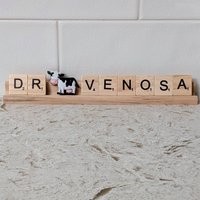 Personalisierte Bauernhof Tier Veterinär Scrabble Fliesen Namensschilder | Tierhalter Geschenk Kuh, Pferd, Großtier-Tierärztin Personalisierte Bauernhof Tier Veterinär Scrabble Fliesen Namensschilder | Tierhalter Geschenk Kuh, Pferd, Großtier-Tierärztin von GiftsByThisAndThat