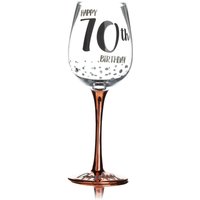 Personalisiertes Roségold Alles Gute Zum Geburtstag Weinglas von GiftsandKeepsakesAU