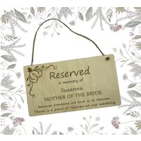 Gravur Hochzeitsschild, Hochzeitssitz Schild von GiftsandSmilesUK