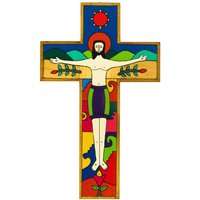 Handbemaltes Kruzifix Aus Holz. Holzkreuz 6"(15cm. Christus Gekreuzigt. Romero Kreuz Handbemaltes Kruzifix Aus Holz. Holzkreuz 6"(15cm. Christus Gekreuzigt. Romero Kreuz von GiftsofDevotion