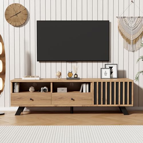 GigaXynium Modularer TV-Schrank mit bewegbarem Modul & LED-Beleuchtung: Flexibles 2-in-1 Design individuell kombinierbar, bis 2m ausziehbar für maximale Raumflexibilität und Stauraum (150X38X44cm) GigaXynium Modularer TV-Schrank mit bewegbarem Modul & LED-Beleuchtung: Flexibles 2-in-1 Design individuell kombinierbar, bis 2m ausziehbar für maximale Raumflexibilität und Stauraum (150X38X44cm) von GigaXynium