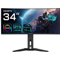 GIGABYTE MO34WQC WQHD Curved Gaming Monitor 34" (86,3cm) von Gigabyte