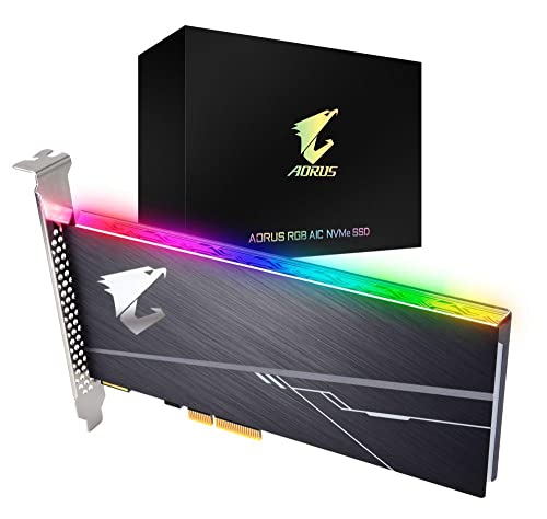 Gigabyte AORUS RGB AIC NVMe SSD 512GB von Gigabyte