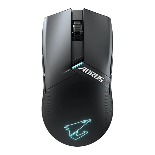 Gigabyte AORUS M6 Wireless Gaming Mouse Kabellose Gaming Maus 26.000DPI Schwarz Gigabyte AORUS M6 Wireless Gaming Mouse Kabellose Gaming Maus 26.000DPI Schwarz von Gigabyte