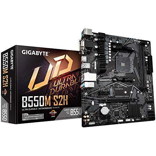 Gigabyte B550M S2H mATX Motherboard for AMD AM4 CPUs von Gigabyte