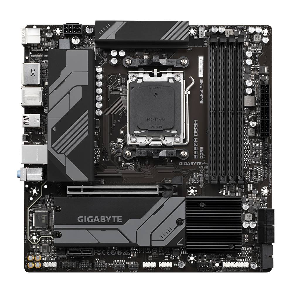 Gigabyte B650 M Ds3 H Mainboard Motherboard Micro Atx Am5 Chipsatz Pc Defektware D-Ware von Gigabyte