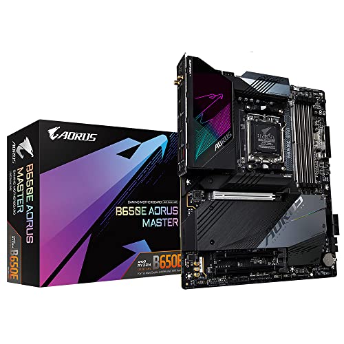 Gigabyte B650E AORUS Master (rev. 1.0) AMD B650 Socket AM5 ATX von Gigabyte