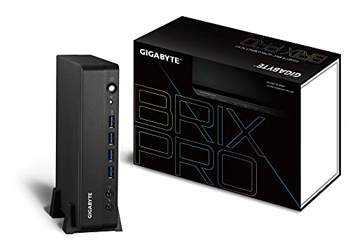 Gigabyte BRIX Pro GB-BSi3-1115G4 (rev. 1.0) - Barebone, Schwarz von Gigabyte