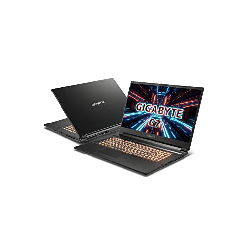 Gigabyte G7 GD Portátil 43,9 cm (17.3") Full HD Intel® Core™ i5 16 GB DDR4-SDRAM 512 GB SSD NVIDIA GeForce RTX 3050 Wi-Fi 6 (802.11ax) Windows 11 Negro von Gigabyte