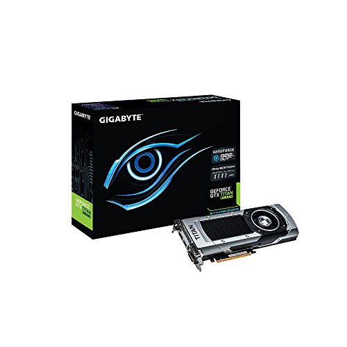 Gigabyte GV-NTITANBLKGHZ-6GD Grafikkarte Nvidia GeForce GTX Titan 1006 MHz 6144 MB PCI-Express von Gigabyte