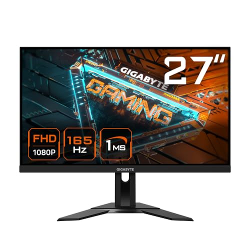 Gigabyte Gaming Monitor G27F 2 EU 27 ". IPS. FHD. 1920 x 1080. 1 ms. 400 cd/m². Black. 165 Hz. HDMI Ports Quantity 2 von Gigabyte