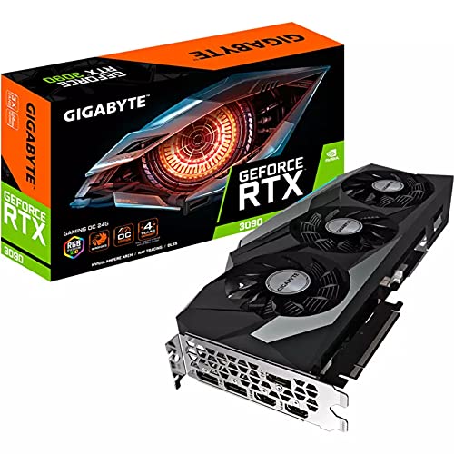 Gigabyte GeForce RTX 3090 Gaming OC 24GB GDDR6X Grafikkarte GV-N3090GAMING OC-24GD Schwarz Gigabyte GeForce RTX 3090 Gaming OC 24GB GDDR6X Grafikkarte GV-N3090GAMING OC-24GD Schwarz von Gigabyte
