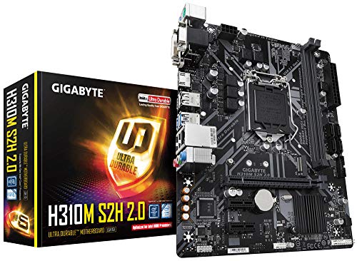 Gigabyte H310M S2H 2.0 Motherboard Intel 1151 D4 M-ATX Gigabyte H310M S2H 2.0 Motherboard Intel 1151 D4 M-ATX von Gigabyte