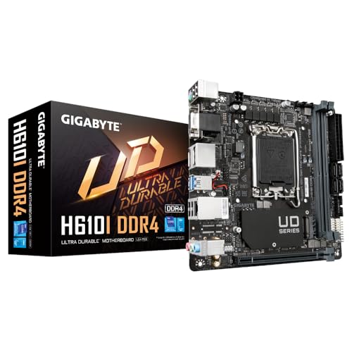 Gigabyte H610I DDR4 (Sockel 1700/H610 Express/DDR4/S-ATA 600/Mini-ITX) von Gigabyte