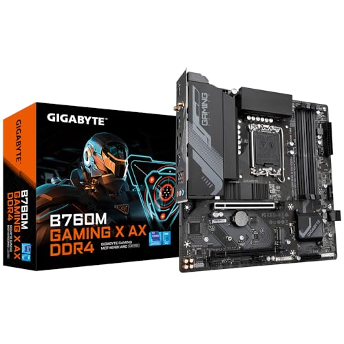 Gigabyte B760M Gaming X AX DDR4 Motherboard LGA 1700 Micro ATX von Gigabyte