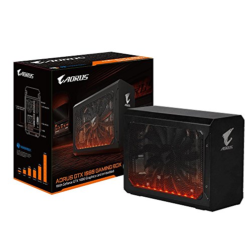 Gigabyte Nvidia AORUS GTX 1080 Gaming Box Externe Tbolt Grafikkarte - Schwarz Gigabyte Nvidia AORUS GTX 1080 Gaming Box Externe Tbolt Grafikkarte - Schwarz von Gigabyte